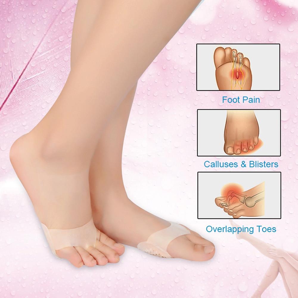 Soft Honeycomb Forefoot Pain Reliever Pads