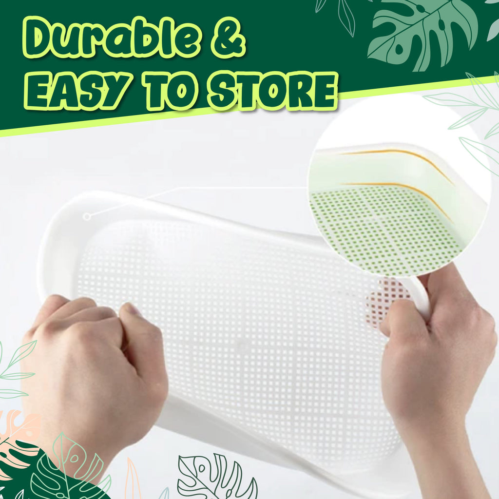 Soilless Rapid Seedling Double-Layered Planting Tray