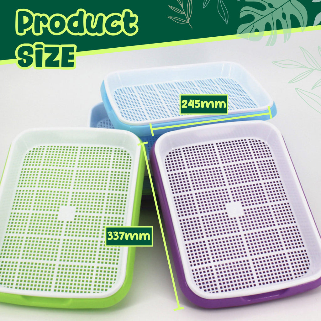 Soilless Rapid Seedling Double-Layered Planting Tray