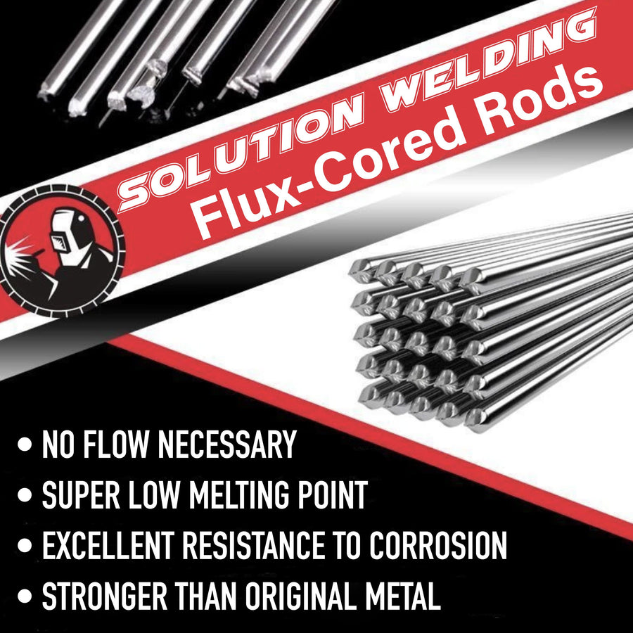 Solution Welding Flux-Cored Rods