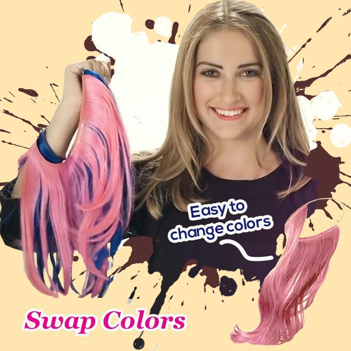 Clip-on Vivid Highlight Hair