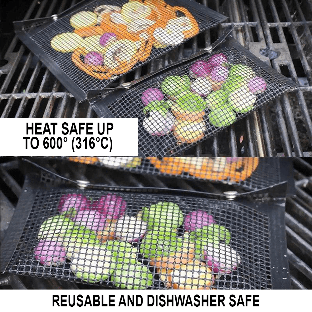 EasyGrill Reusable Mesh Barbecue Pouch