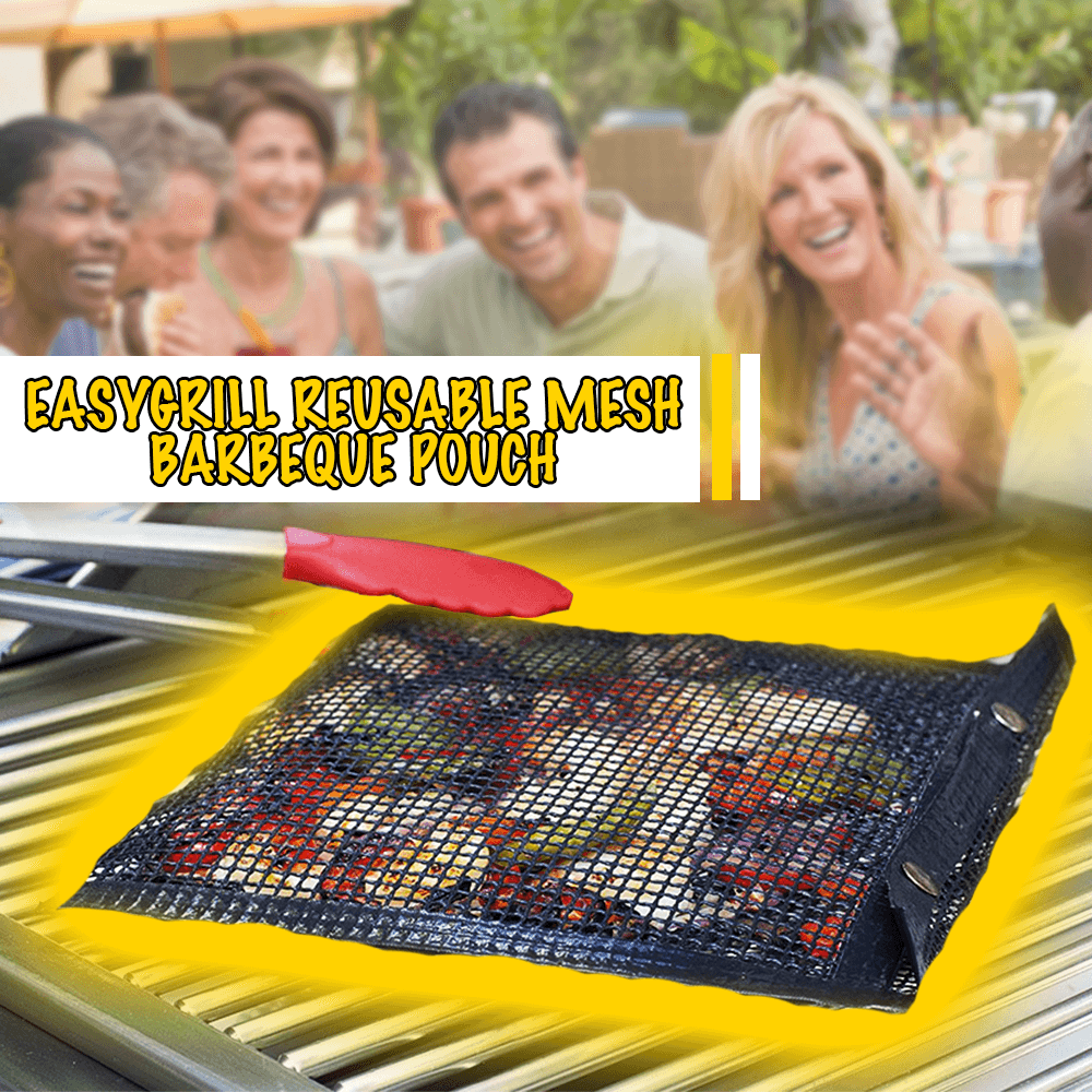 EasyGrill Reusable Mesh Barbecue Pouch
