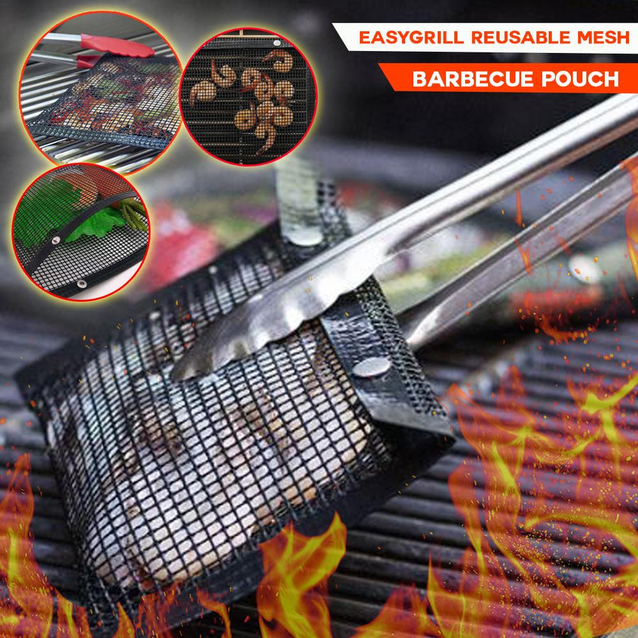 EasyGrill Reusable Mesh Barbecue Pouch