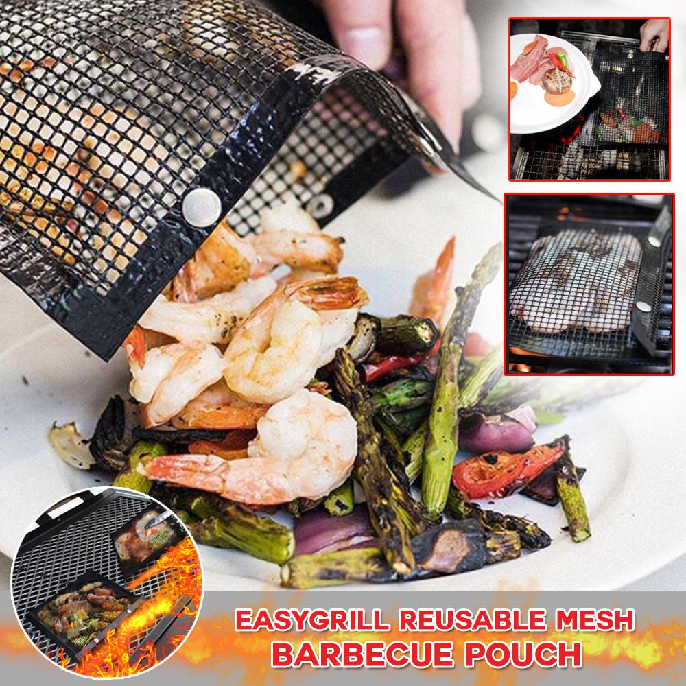 EasyGrill Reusable Mesh Barbecue Pouch