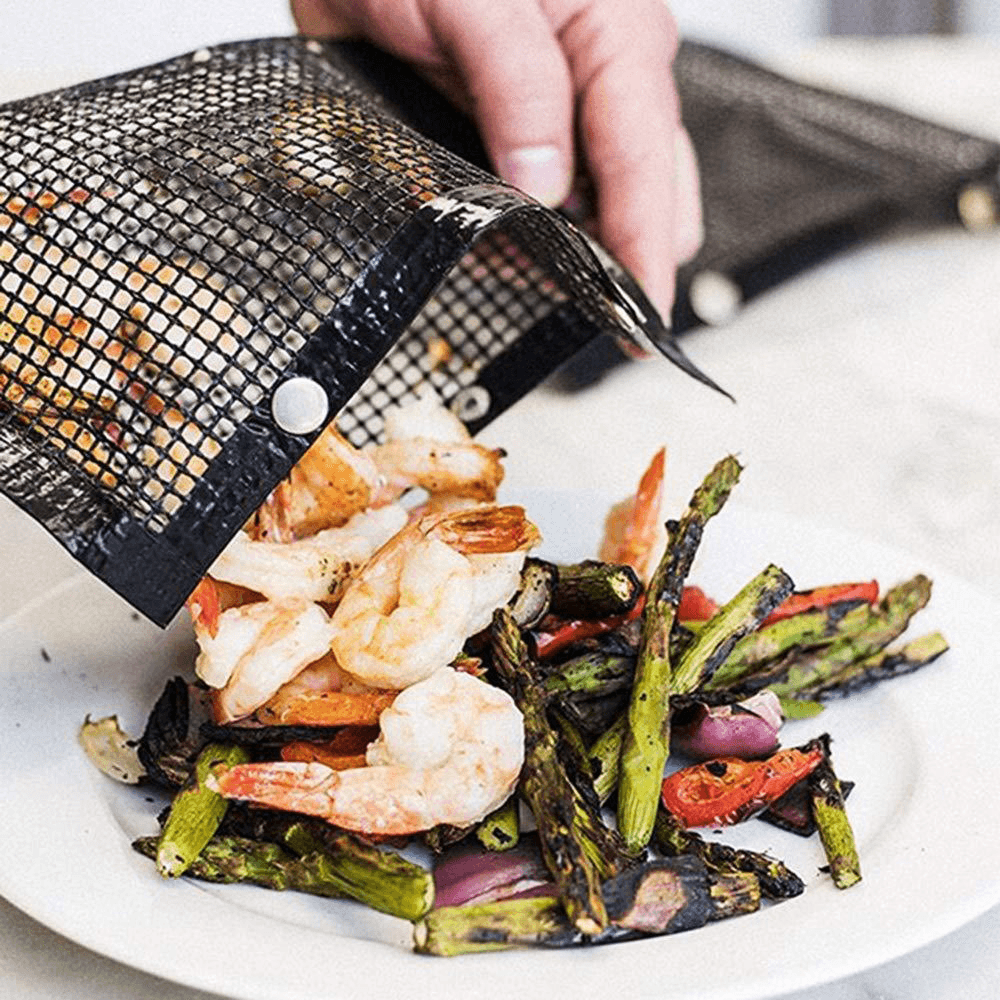 EasyGrill Reusable Mesh Barbecue Pouch