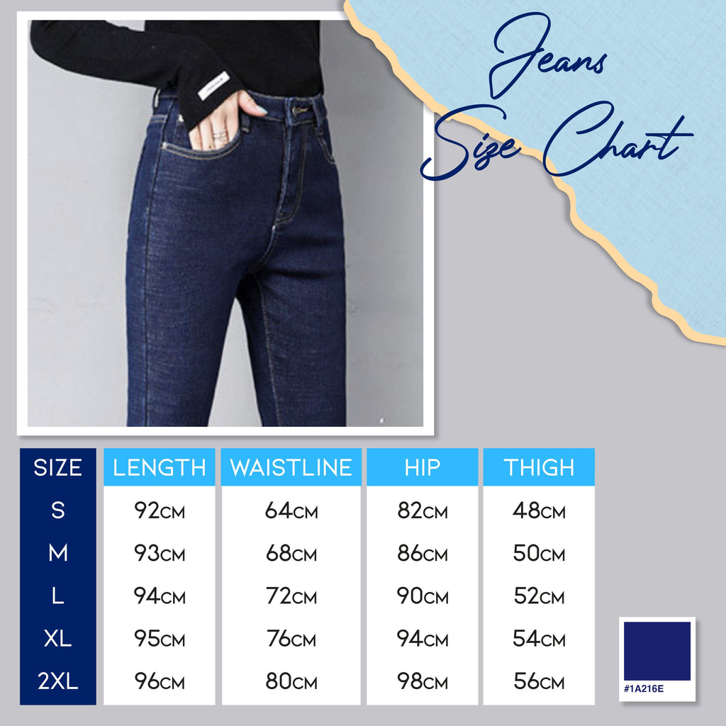 Thermal Fleece Denim Jeans