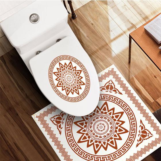 Nordic Self-Adhesive Waterproof Toilet Stickers
