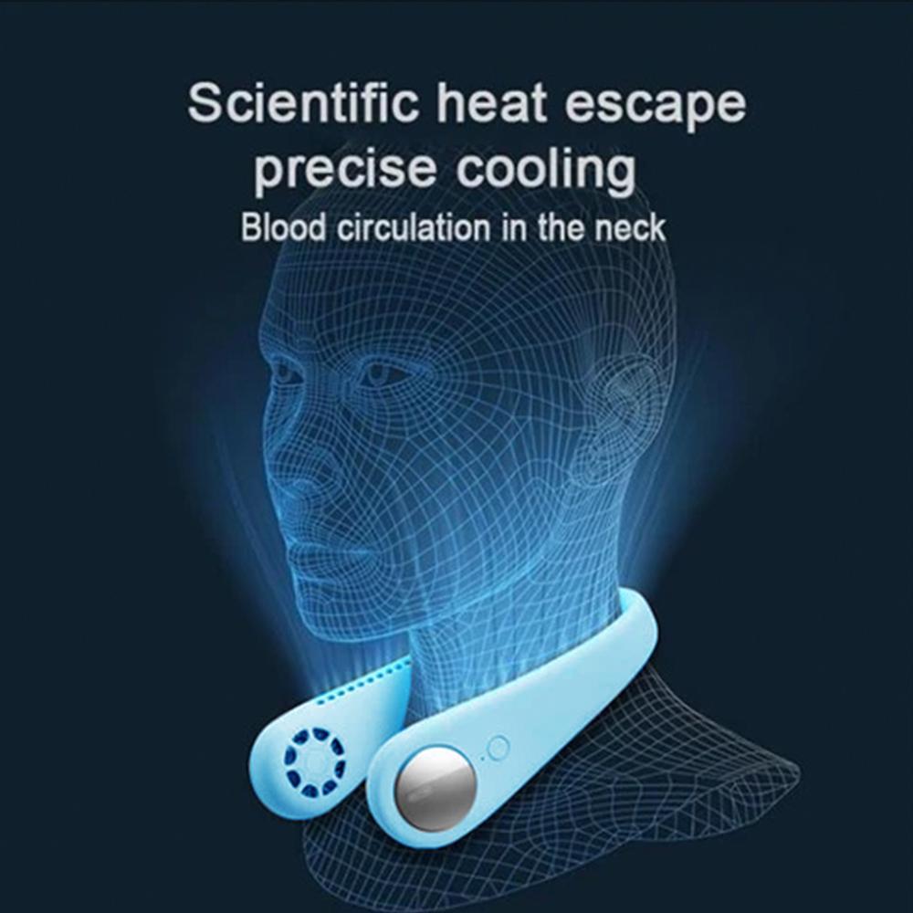 Bladeless Mute Neckband Fan