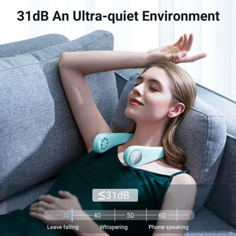 Bladeless Mute Neckband Fan