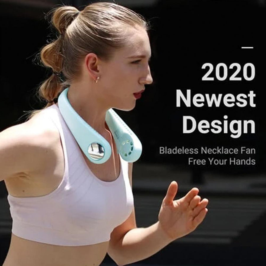 Bladeless Mute Neckband Fan