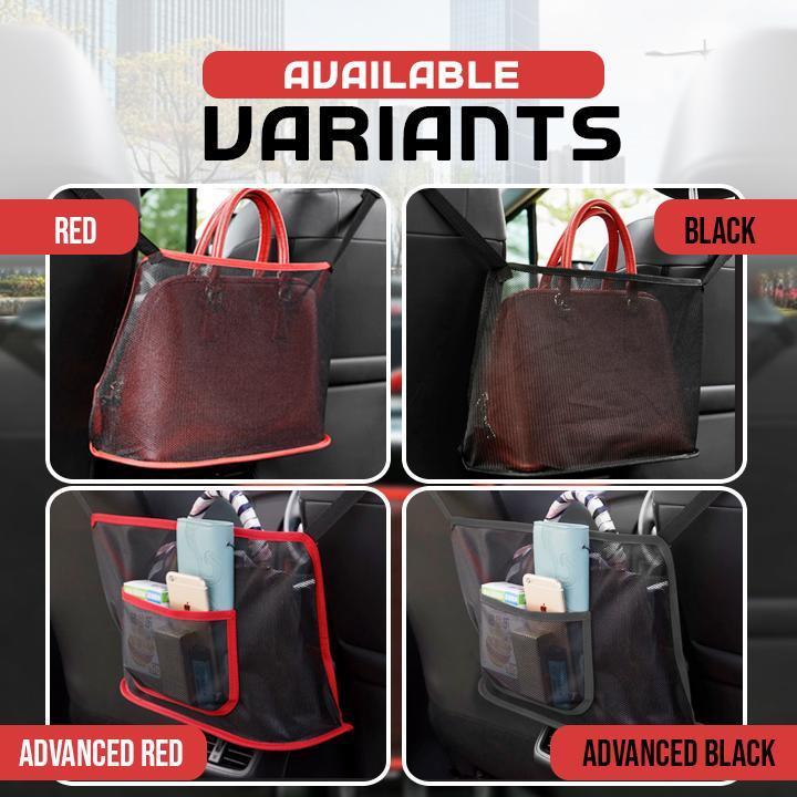 Car Net Pocket Handbag Holder (2pcs)