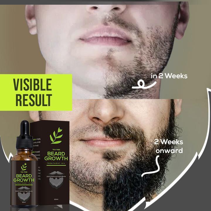 Tea Tree Beard Growth Treatment Oil