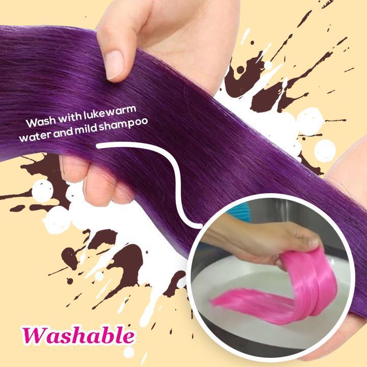 Clip-on Vivid Highlight Hair