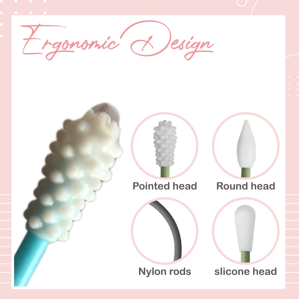 Zero-Waste Silicone Swab