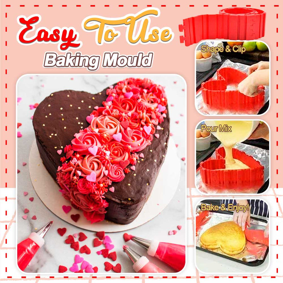 Free Shaping Silicone Cake Mould