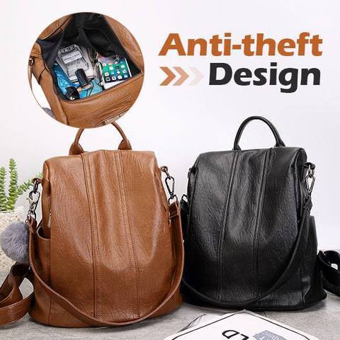 Premium Leather Backpack