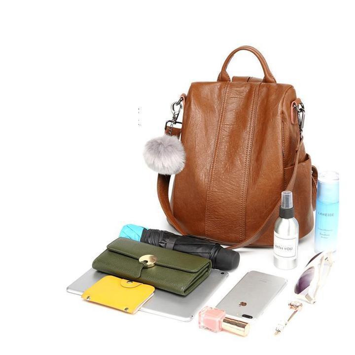 Premium Leather Backpack