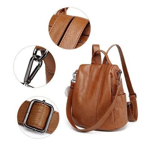 Premium Leather Backpack