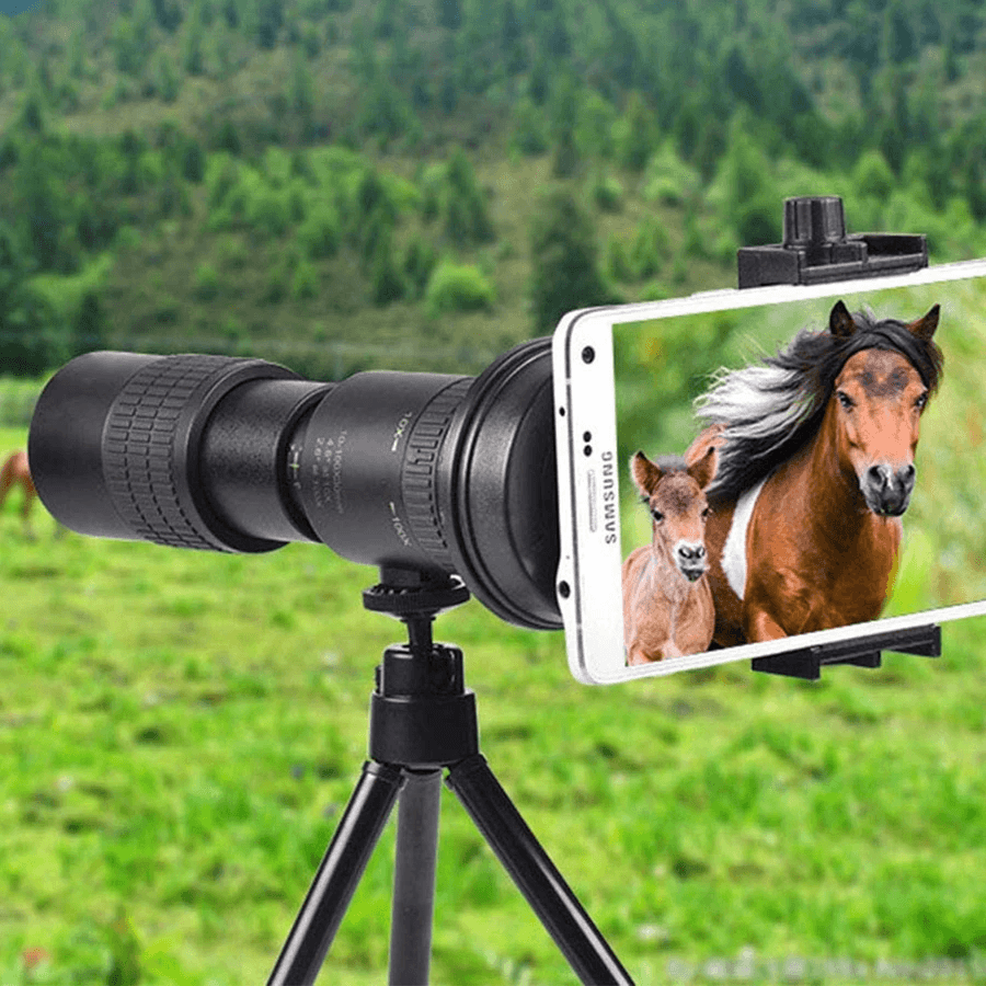 4K 10-300X40mm Super Telephoto Zoom Monocular Telescope