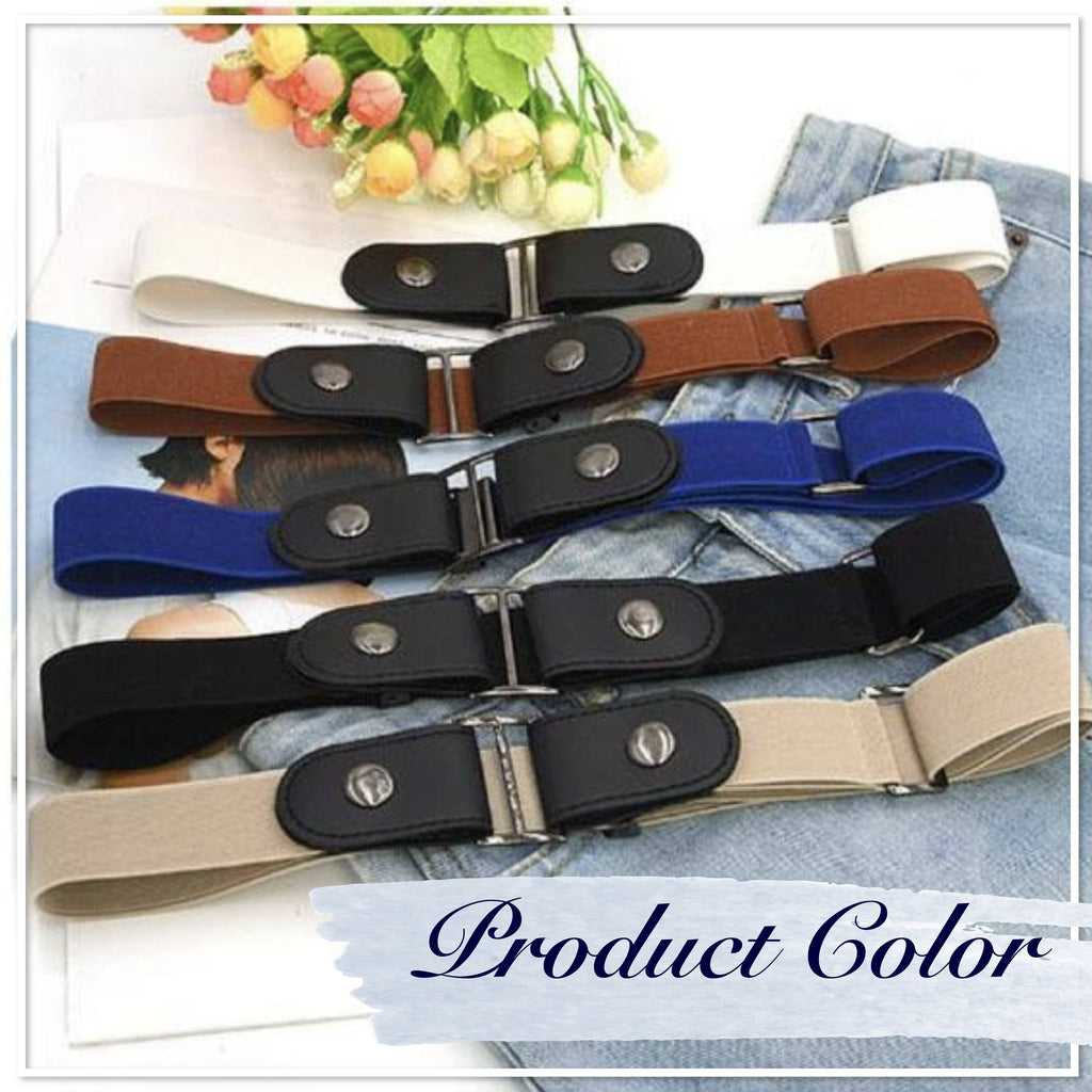 Buckle-Free Invisible Elastic Waist Belts