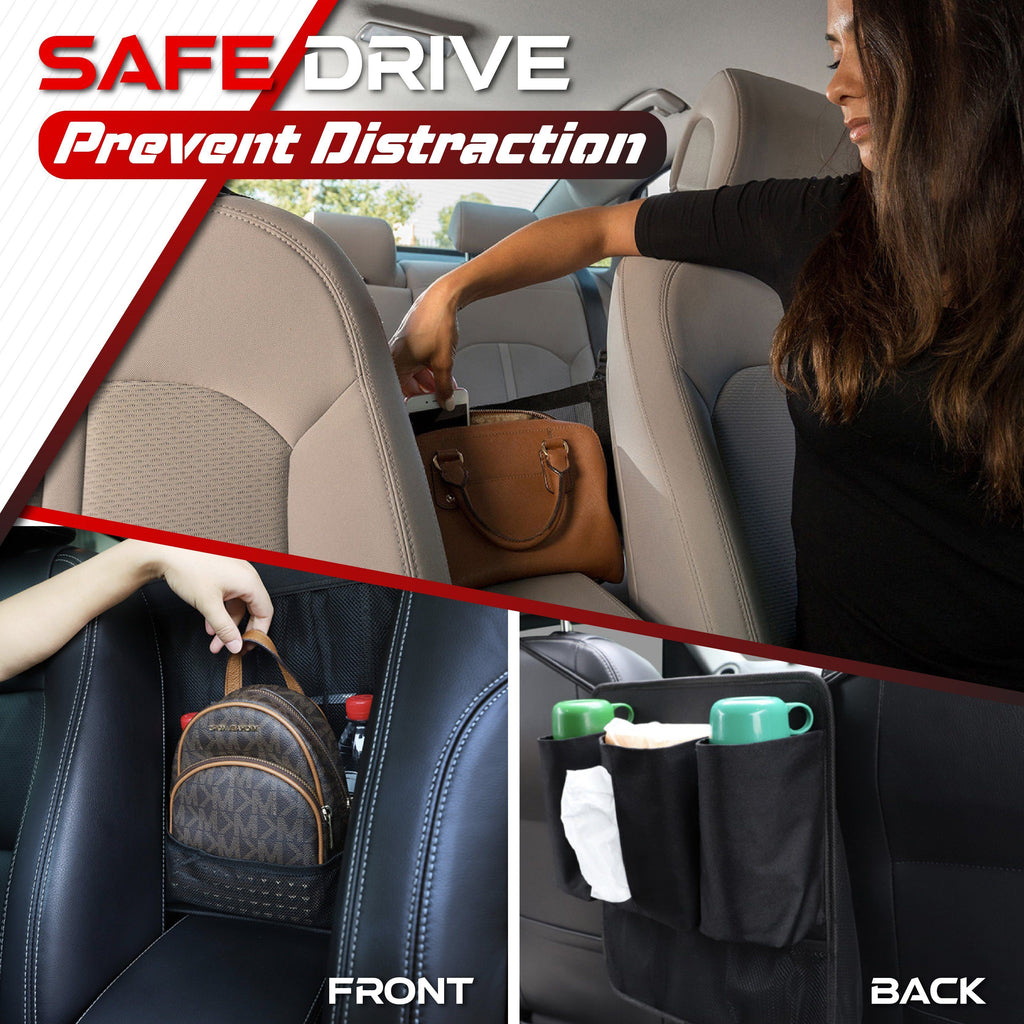 Car Multi-Pockets Handbag Holder
