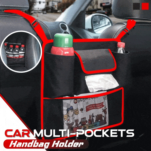 Car Multi-Pockets Handbag Holder