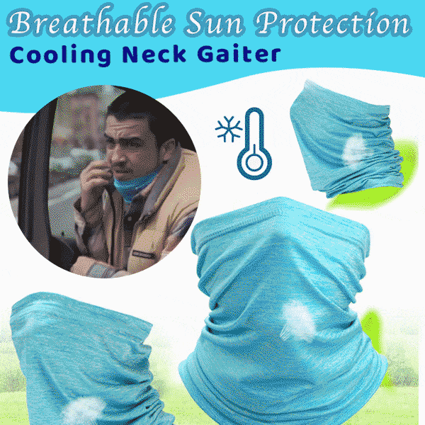 Breathable Sun Protection Cooling Neck Gaiter