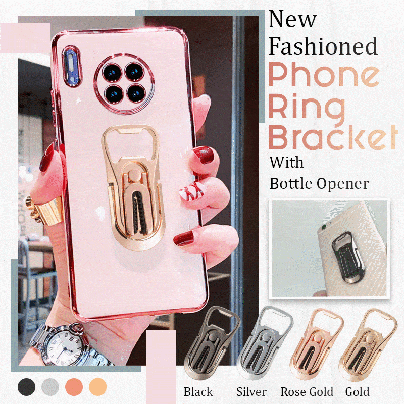 New Fashioned Phone Ring Bracket With Bottle Opener
