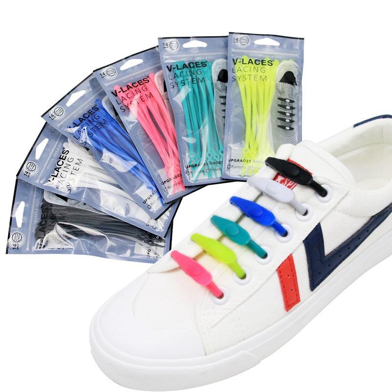 One Size Fit All Easy Tie-free Shoelaces