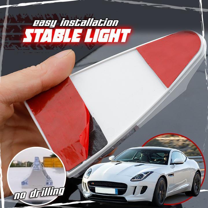 Wind-Powered Car Shark Light