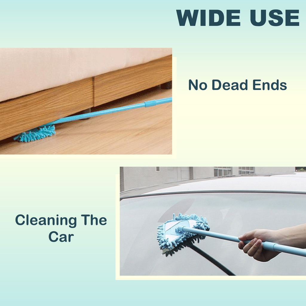 Extendable Triangle Microfiber Mop