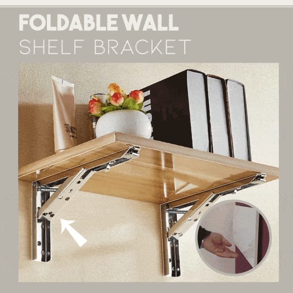 Foldable Wall Shelf Bracket