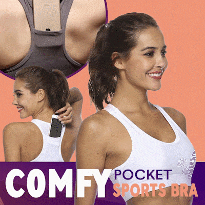 Comfy Pocket Sports Bra