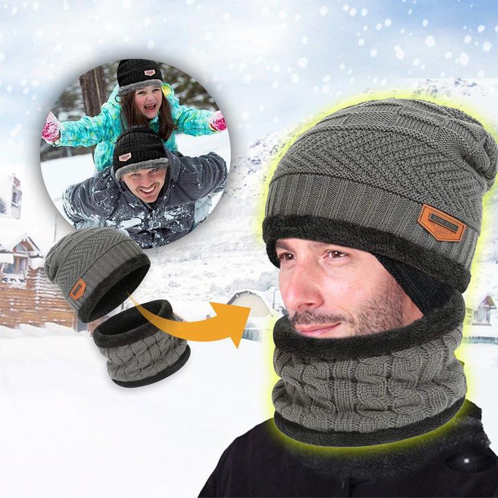 Men's Hat & Scarf Set