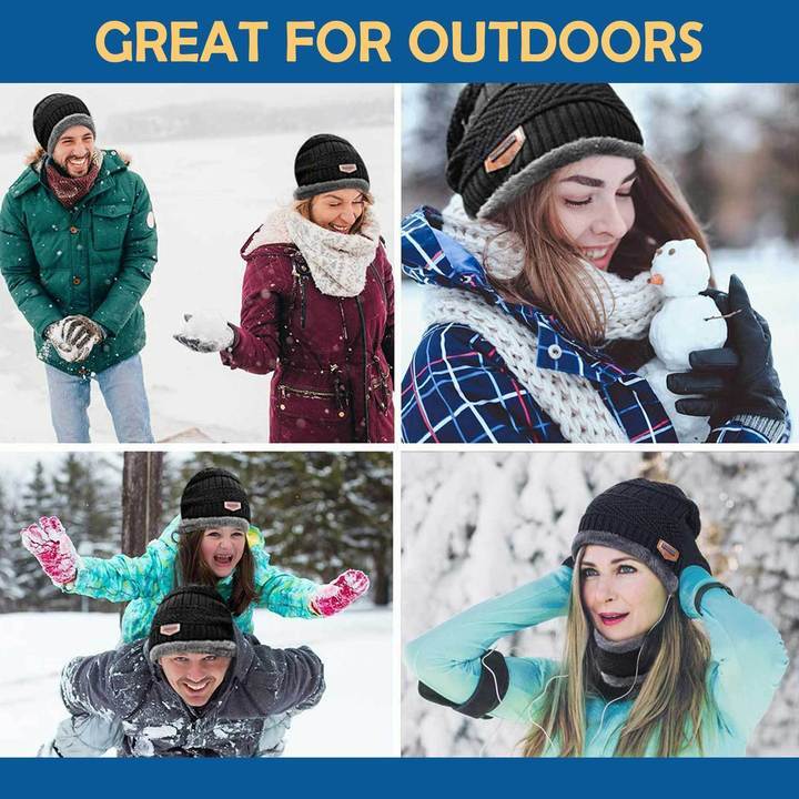 Men's Hat & Scarf Set
