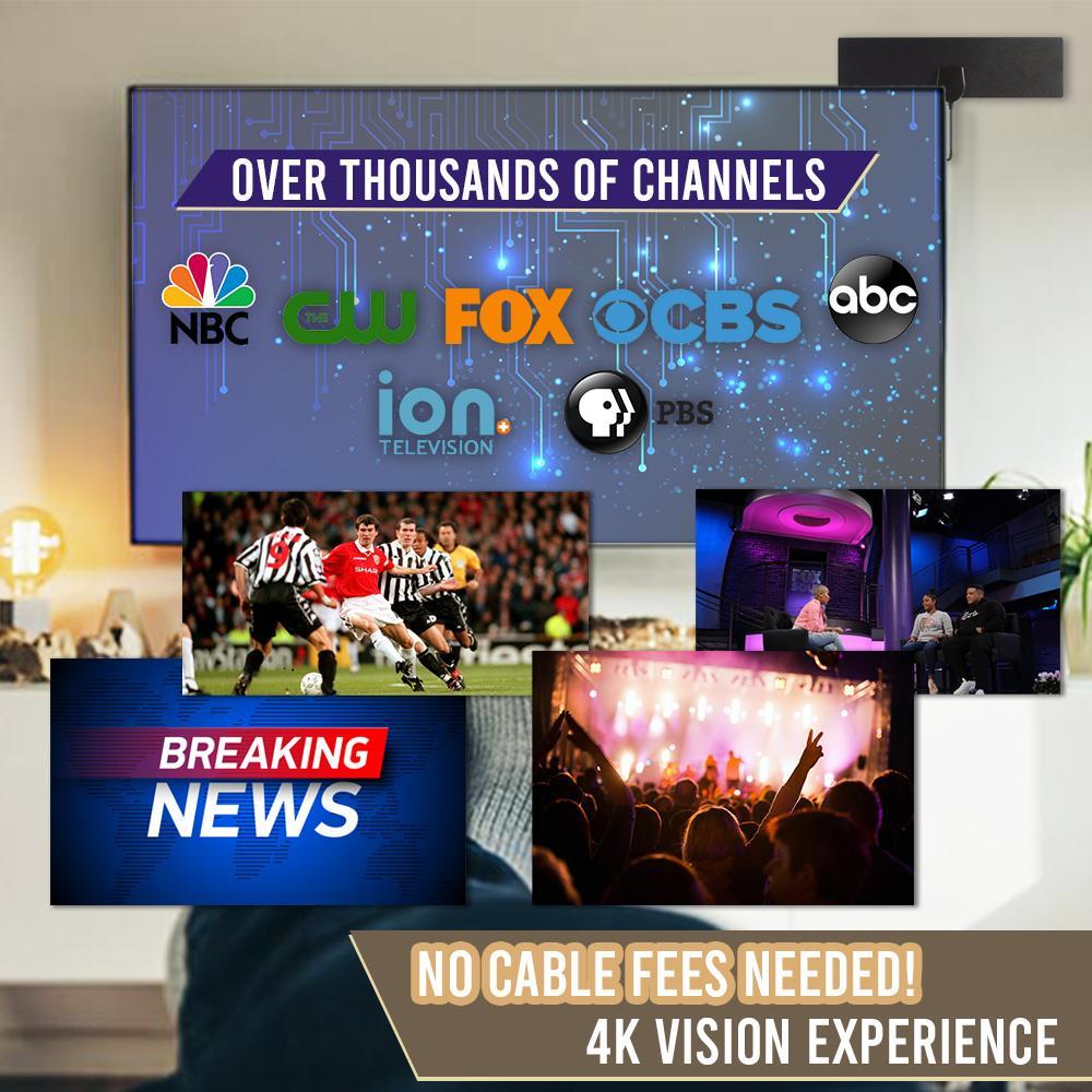 HDTV Cable Antenna 4K