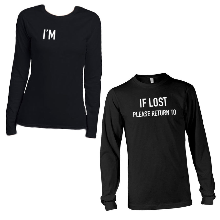 If Lost Please Return Long Sleeve Tee