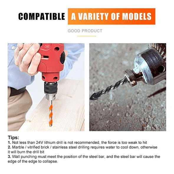 Ultimate Punching Drill Bits
