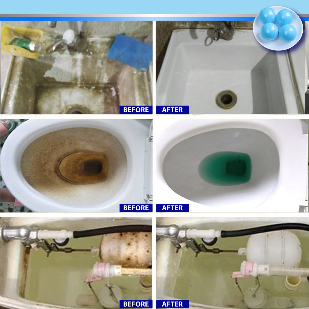 KJBoom Scrub Free Toilet Stain Fighters