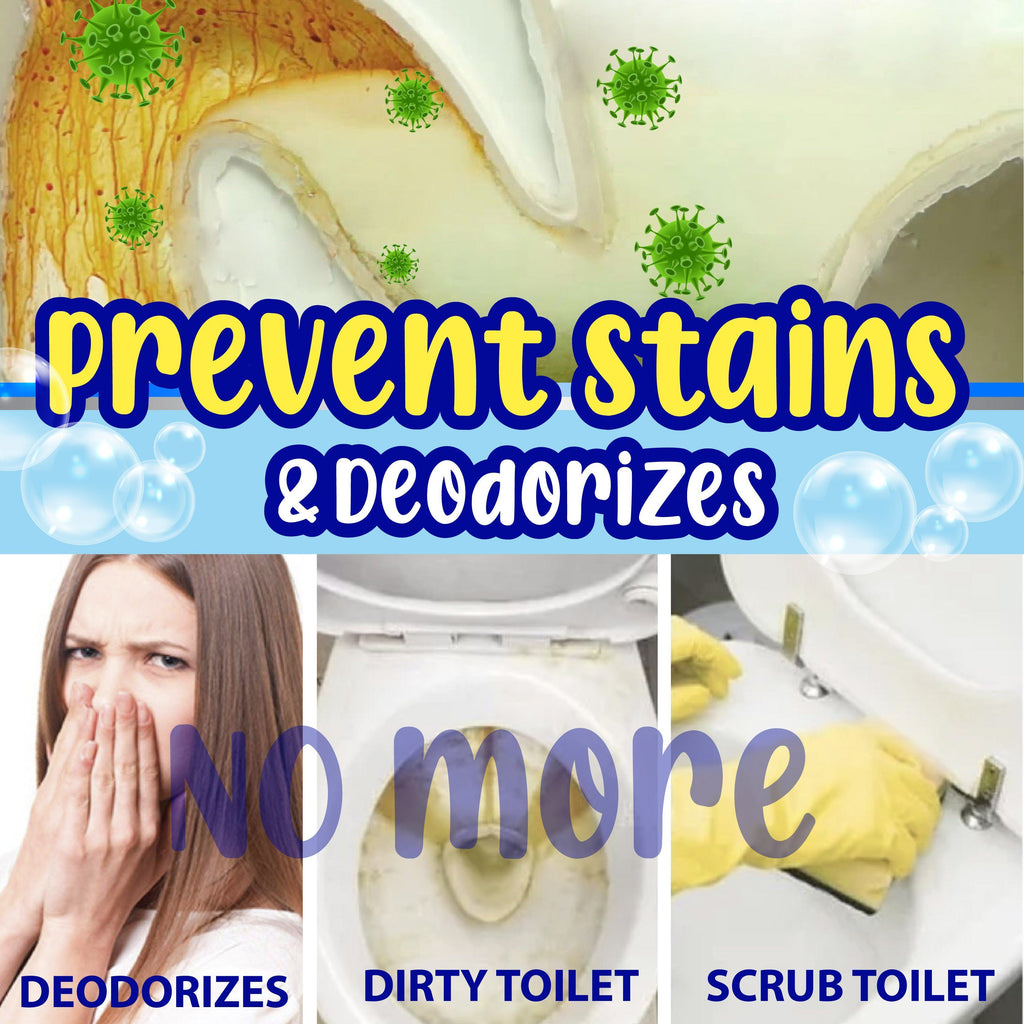 KJBoom Scrub Free Toilet Stain Fighters