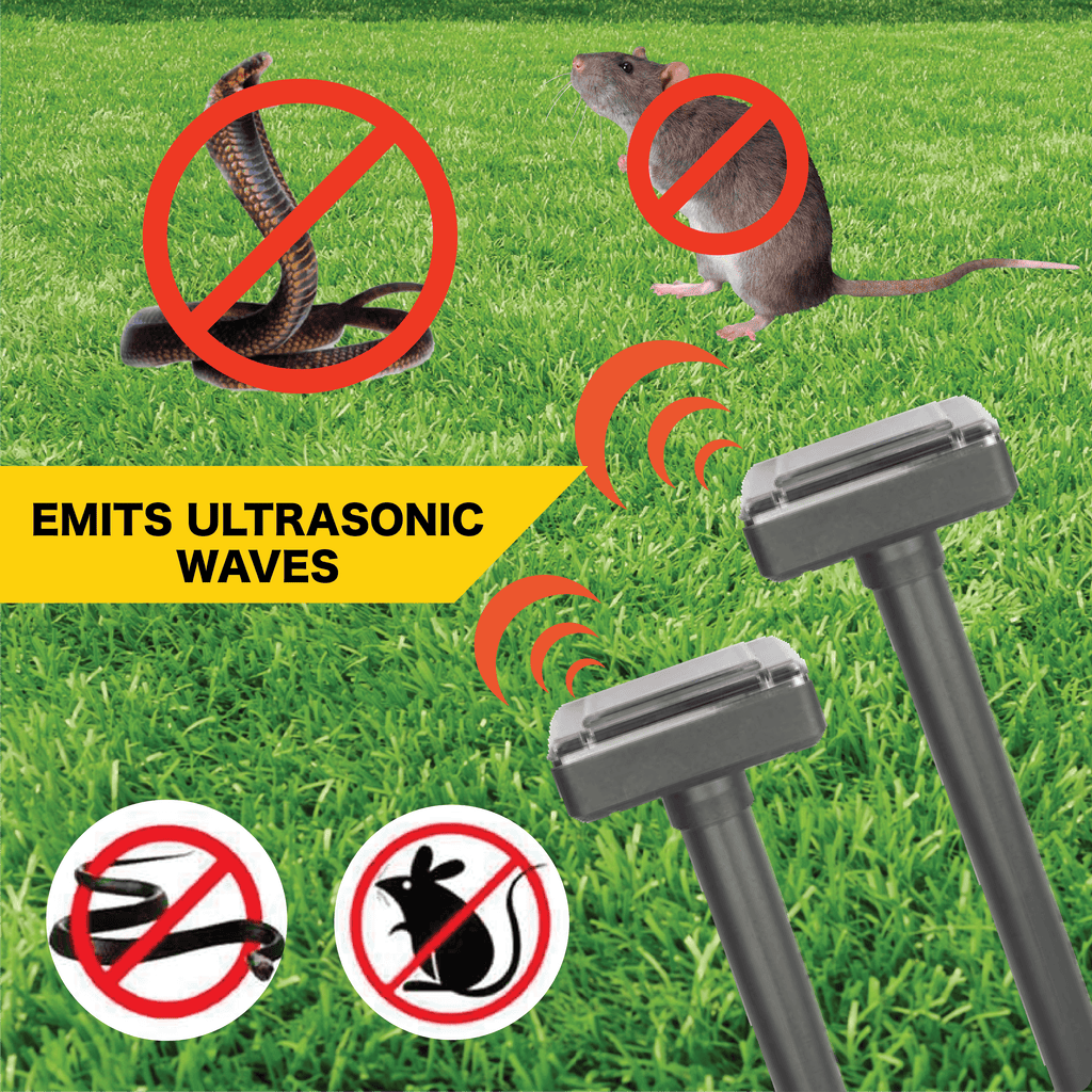 Solar Power Pest Repeller Light