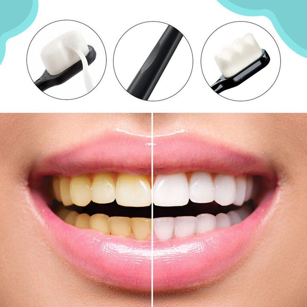 Nano Bristles Ergonomic Toothbrush