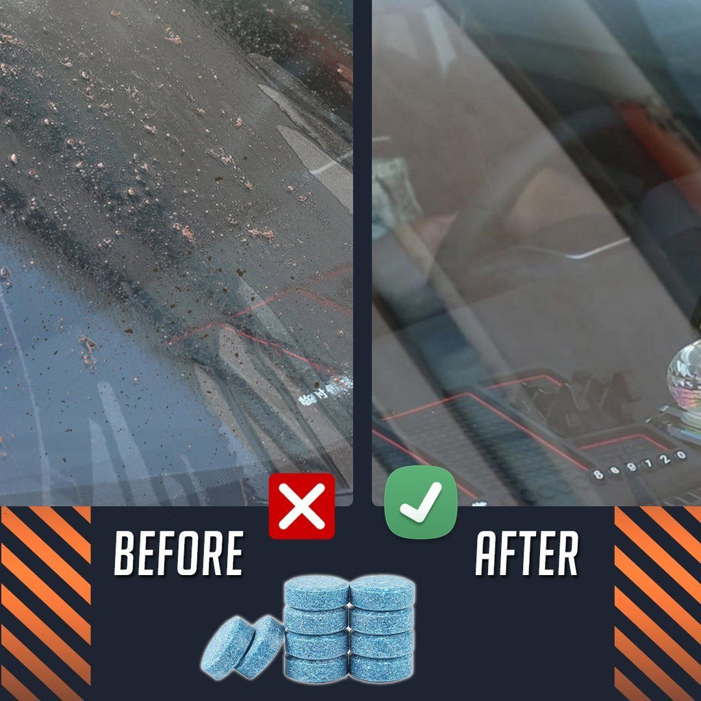 Car Windshield Glass Concentrated Cleaning Tablets