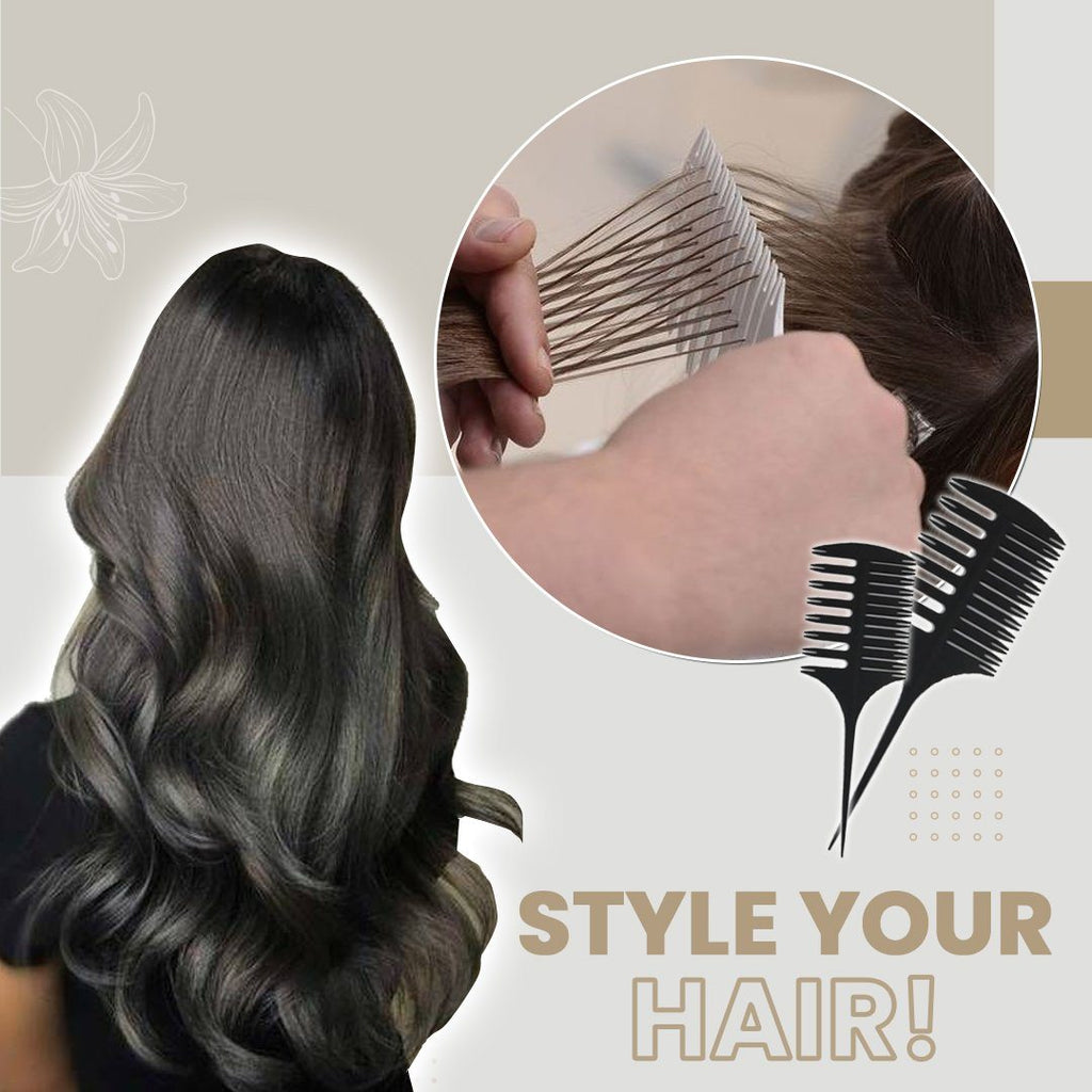 Hair Coloring Sectioning Comb