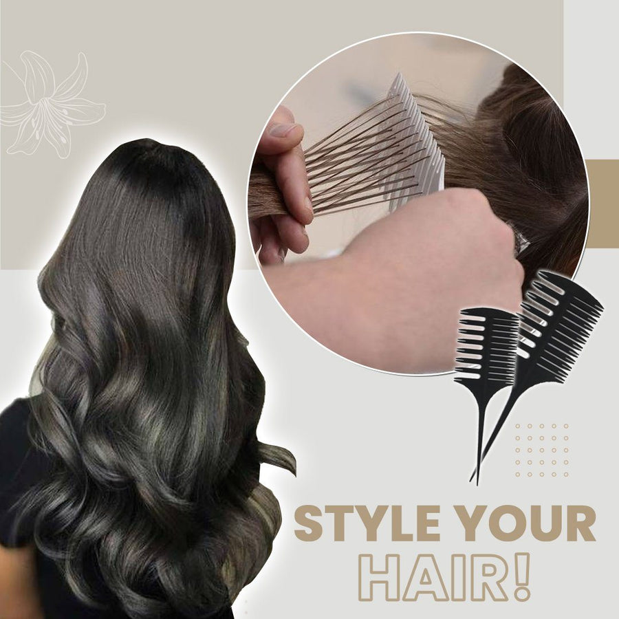 Hair Coloring Sectioning Comb