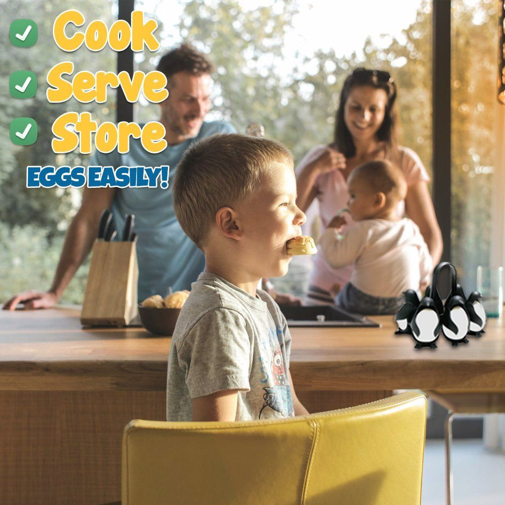 Penguin-Shaped Egg Boils Holder