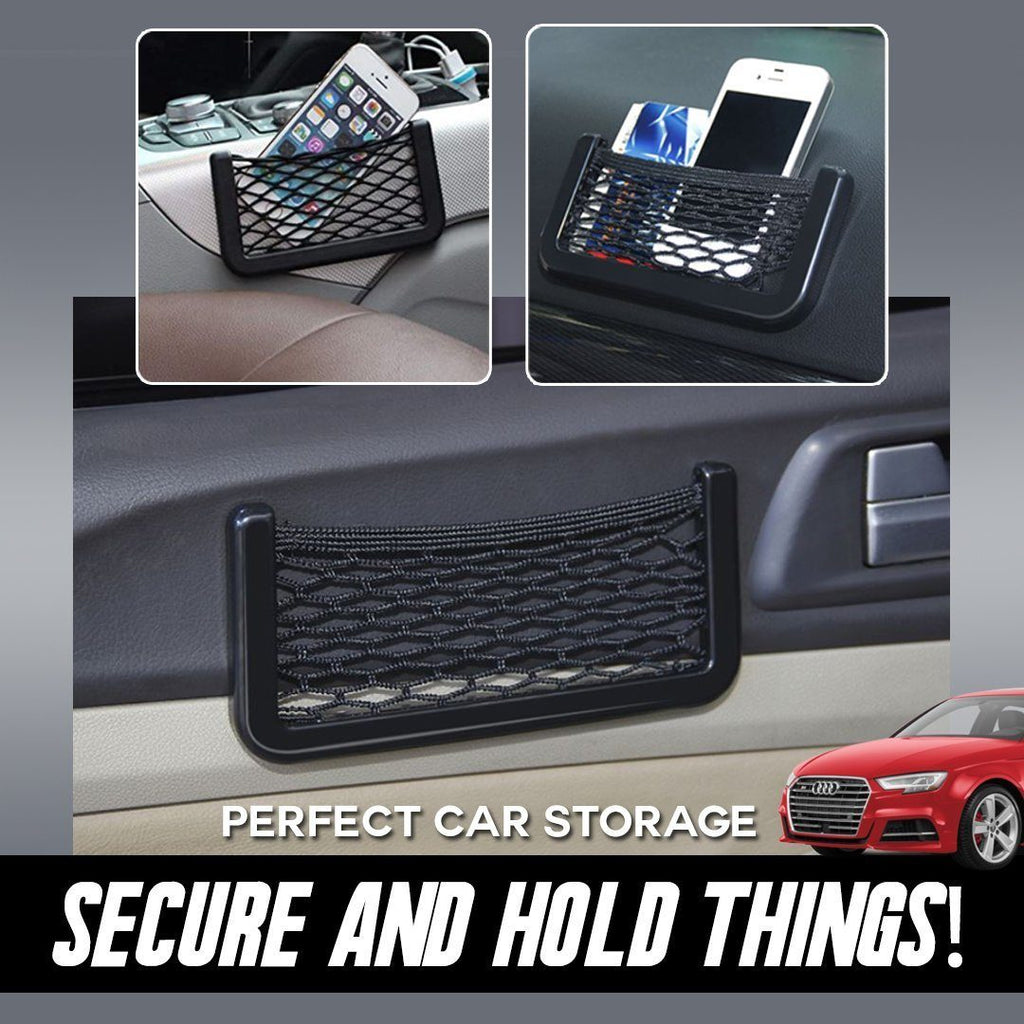 Mini Car Mesh Organizer