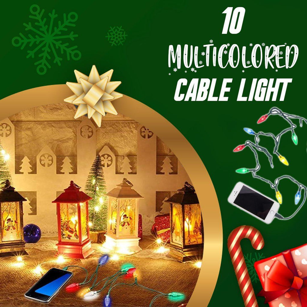 Christmas Lights Phone Charging Cable