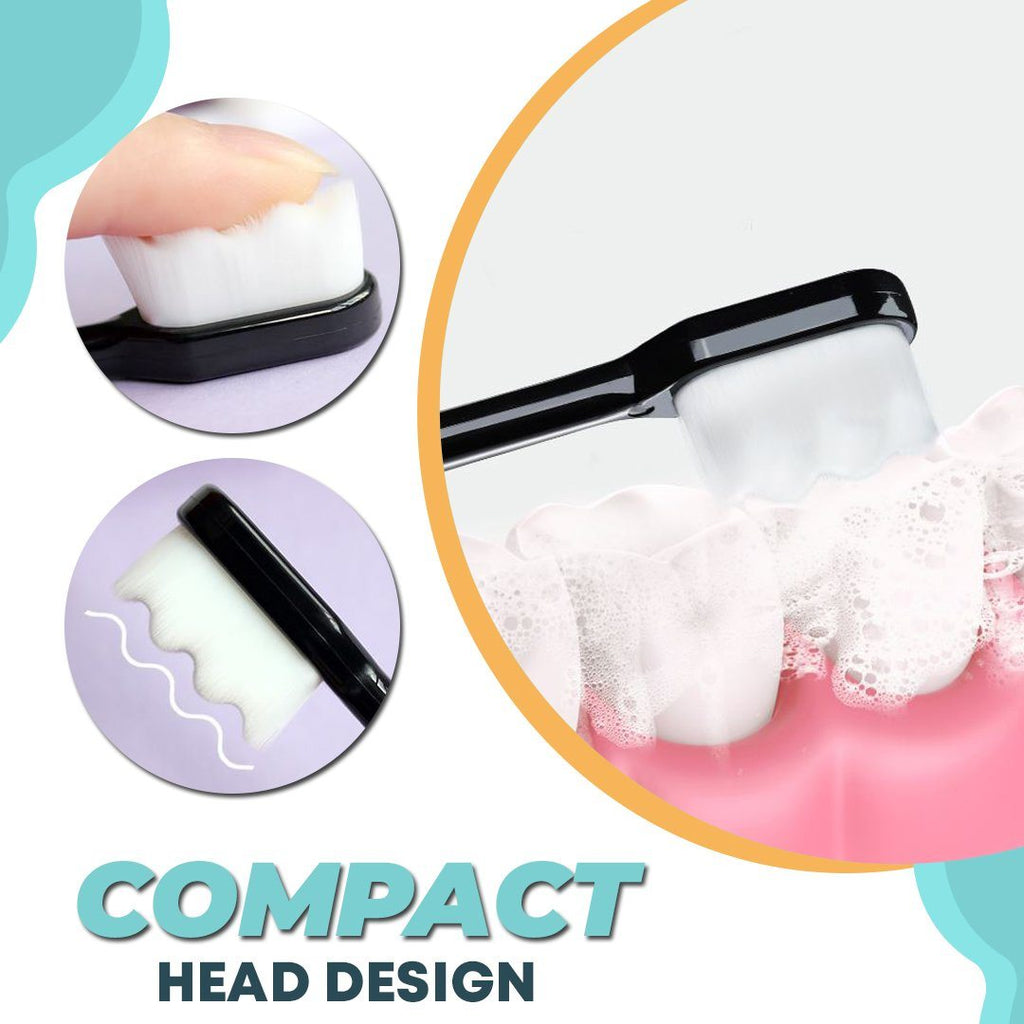 Nano Bristles Ergonomic Toothbrush